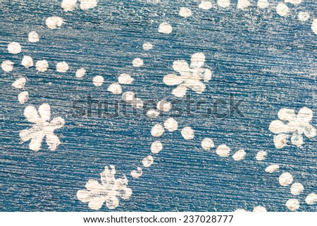 Painted wooden surface - texture and background 