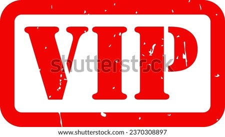 Red Diplomat VIP Rubber Stamp Grunge Texture Label Badge Sticker Vector EPS PNG Transparent No Background Clip Art Vector EPS PNG 