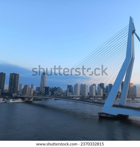 a bridge located in the Dutch city of Rotterdam 