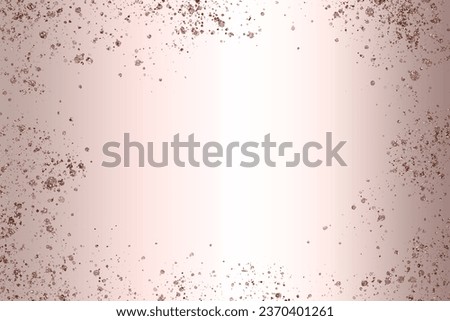 Beautiful blurry gradient with pink bronze and white colors plus distressed glitter sparkles on, ideal for feminine cozy elegant background birthdays photo backdrop invitation frames web social etc