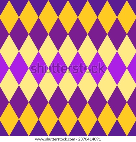 purple and yellow diamond background