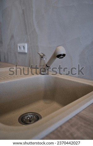                                kitchen faucet with countertops in pastel colors