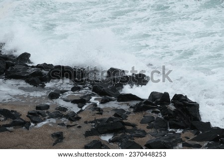 Shore 2 J - Conceptual photography - landscape view in a stormy weather