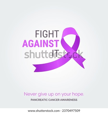 Shine Light on Pancreatic Resilience. Vector Background
