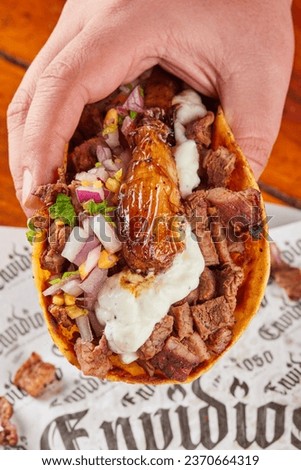 beautiful taco photo that will make you feel like it's national taco day