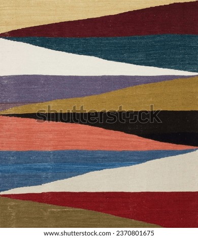 High quality traditoinal kilim pattern for digital print Royalty-Free Stock Photo #2370801675