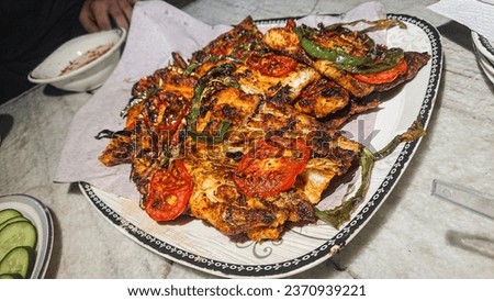 Hello so this is the city of Pakistan and in the picture tey are grill fish and so delicious 
