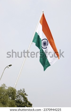 raw photo of india national flag 