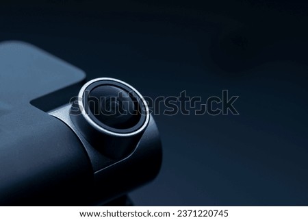 Dash cam vehicle security guard Royalty-Free Stock Photo #2371220745