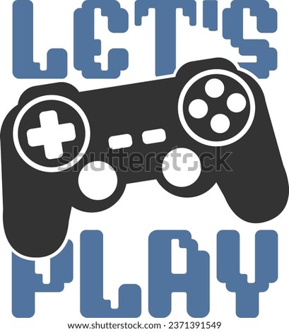 Let's Play - Gaming Illustration
