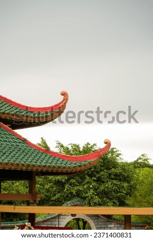 temple roof designs, traditional Chinese house roofs, and traditional Chinese roof designs. Stock Images