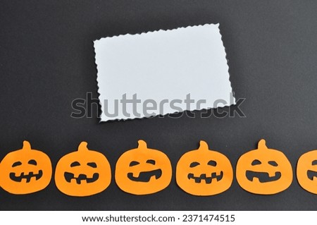 funny black happy halloween background 