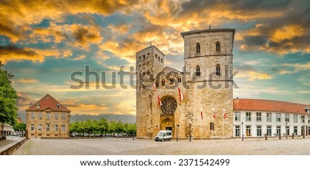 Cathedral in Osnabrück, Lower Saxony, Germany  Royalty-Free Stock Photo #2371542499