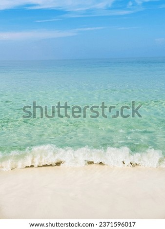 Tropical Ocean Beach Waves Sand Photography