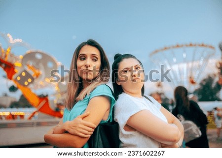 

Rival Enemy Women Hating Each other Pretending to be Friends . Girls not standing each other for jealousy reasons 
 Royalty-Free Stock Photo #2371602267