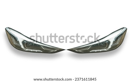 Car headlights separated from the backgroundStart by opening the image containing the car headlights in your preferred image editing software.