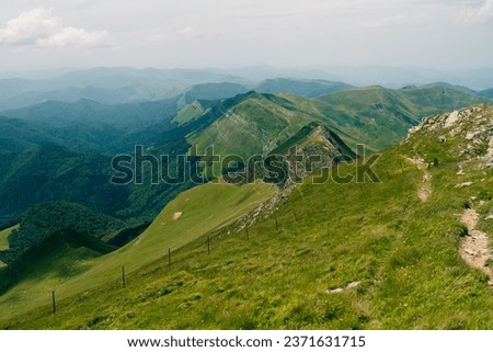 Mount Orhi, between Navarre and France. High quality photo