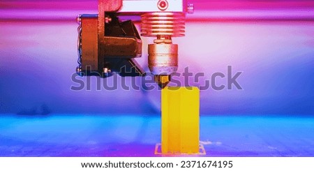 3D Printing Scenarios,
Additive Manufacturing Technology,
3D Printer in Action,
Creating 3D Models Royalty-Free Stock Photo #2371674195