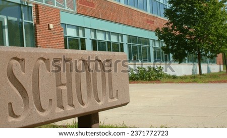 school exterior image.  school outside mage school building image 