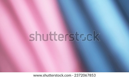 ฺBlue and pink defocus picture taken from closed umbrella