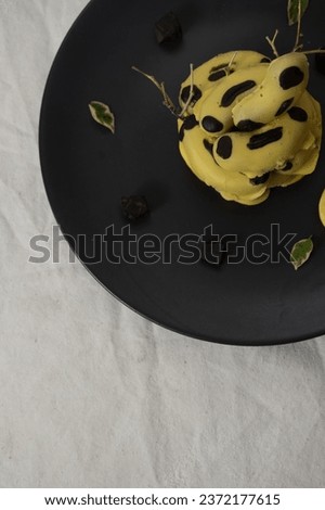 Crescent Banana Cookies With Chocolate