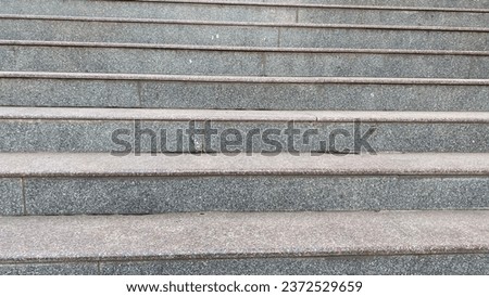 Rising Staircase concept of a grey stairs with marble finish