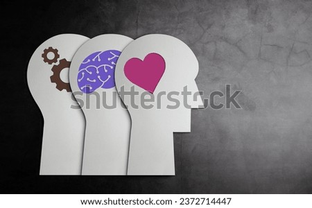 Evolution of AI Technology. from Reactive to Theory of mind and Self-aware. Steps to Bring AI Collaborate with Humans Closely. Conceptual Photo Royalty-Free Stock Photo #2372714447