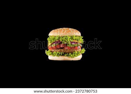 This is Burger pic . you can used any wehere any poster . this is jpeg file . fully black backgraung
