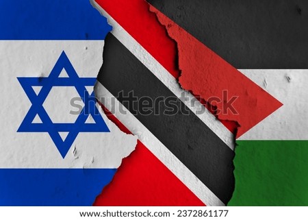 Trinidad and tobago between Israel and Palestine. Israel Trinidad and tobago Palestine.