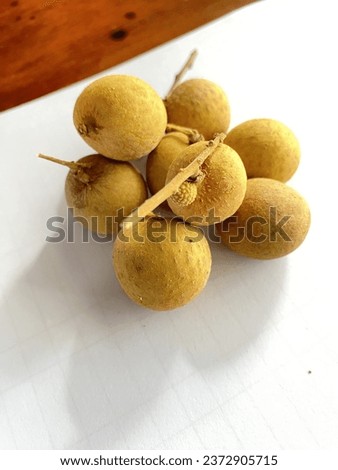 Longan fruit can reduce anxiety and is often used as a natural medicine to improve sleep quality. Royalty-Free Stock Photo #2372905715