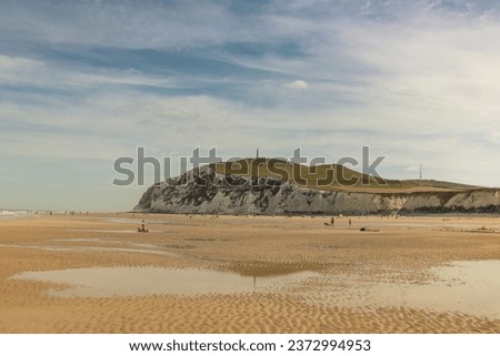 Cap Blanc-Nez is a cape located in Escalles in Pas-de-Calais. It is the northernmost cliff in France. It is made up of steep cliffs, made of chalk and marl.
