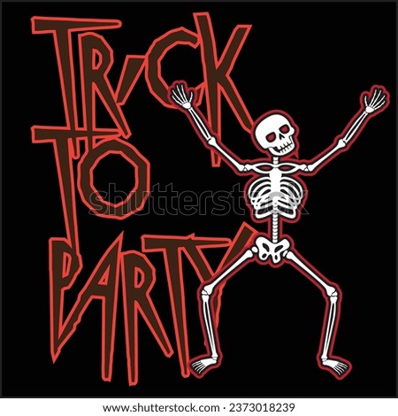 Trick to Party Halloween Poster 
