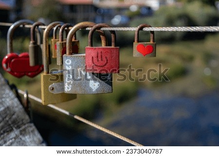 Love lock  promising of love love forever