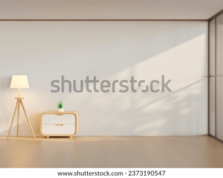 Room interior with furniture and copy space Royalty-Free Stock Photo #2373190547