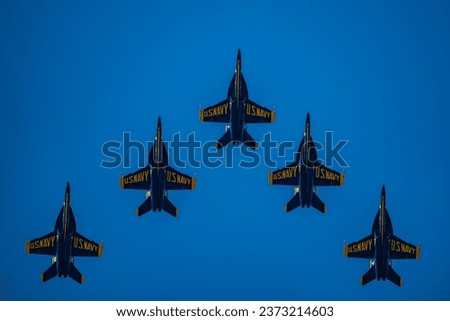These are pictures from the airshow in san fransisco during fleet week of 2023. There are the Blue angles, an F35 fighter, united airlines B777 and a few other planes.