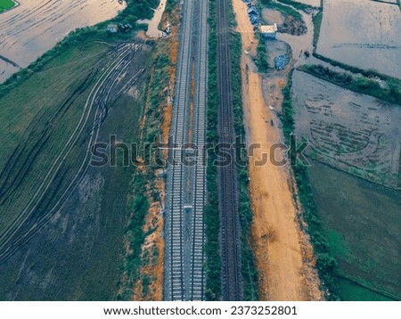 drone shot aerial view top angle panoramic photograph of highway freeway motorway asphalt road lake pond sea background wallpaper mangrove cityscape township travel transportation india tamilnadu 