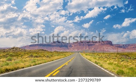 Historic U.S. Route 66, Arizona Royalty-Free Stock Photo #2373290789