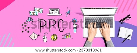 PPC with person using a laptop computer