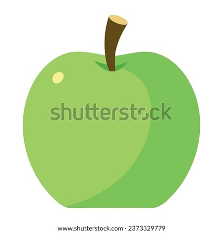apple fruit design illustration isolated