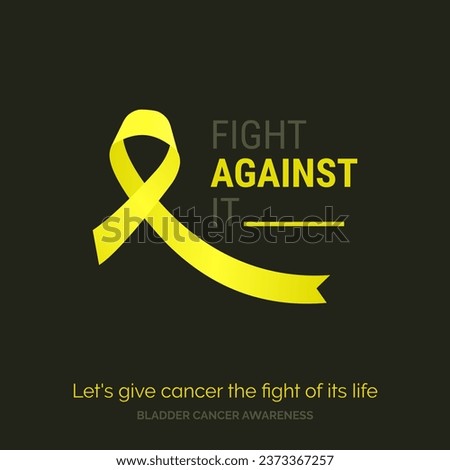 Join the Fight Bladder Cancer Awareness Design Template