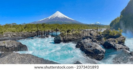 Osorno Volcano Chilean Patagonia Chile Royalty-Free Stock Photo #2373431893