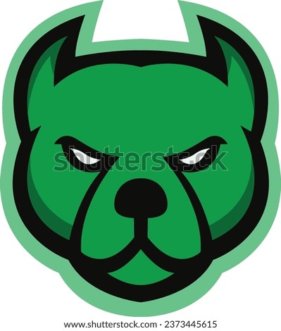 Mascot Dog Logo Design, Dog sport logo vector , Dog head illustration vector drawing, Mascot Brave Dog Logo design any kind of graphic work, using the concept of a Dog's head, Esport game logo icon