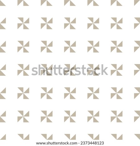 Seamless square pattern with a modern style
