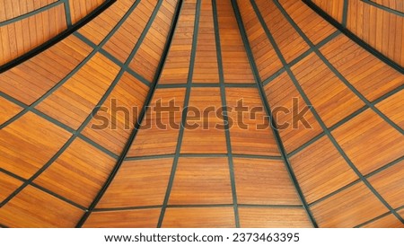 Abstract geometric background of wood and metal, 16:9 ratio