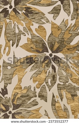 Wonderful abstract Traditional texture carpet design for digital printed carpet and hand mad carpet and rug Full Illustration work EPS CAD file Modern Art Royalty-Free Stock Photo #2373552377