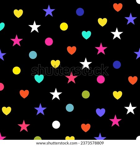 wallpaper background star,hart ,pattern,colorful ,decoration,illustration