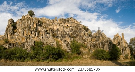 Yapildak Asar Castle. Phrygian valley ancient buildings. Anatolian ancient civilisation architectures. Historical travelling places of Turkey. Seyitgazi,Eskisehir, Türkiye