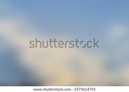 Natural backgrounds and sky at various times - blurred images