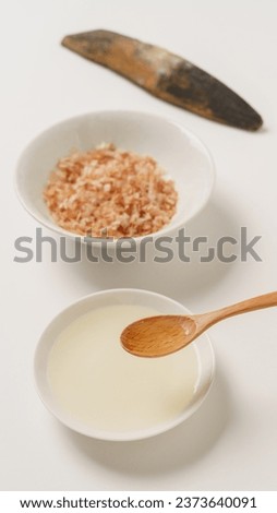 Japanese ingredients bonito flakes and shavings. Make dashi using dried bonito flakes.