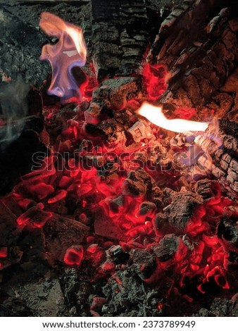 photograph showcases the mesmerizing dance of flames, painting a vibrant tapestry of energy and warmth.